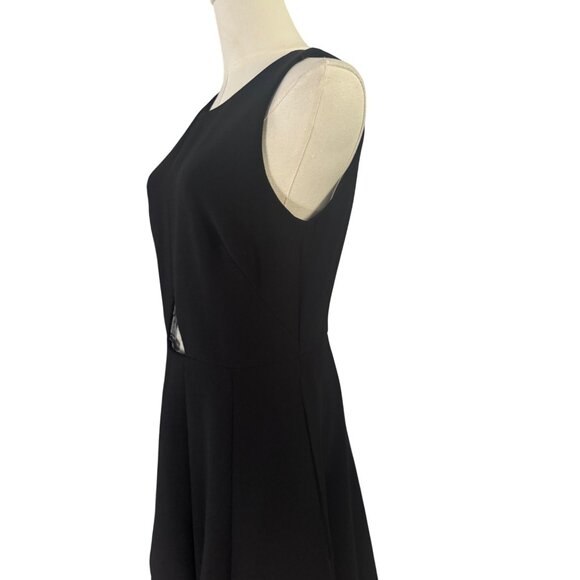 Club Monaco 8 Black Sleeveless Cutout Dress - Picture 9 of 16